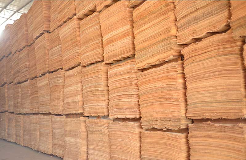 現(xiàn)場(chǎng)證明，怪獸木業(yè)建筑模板排板流水線